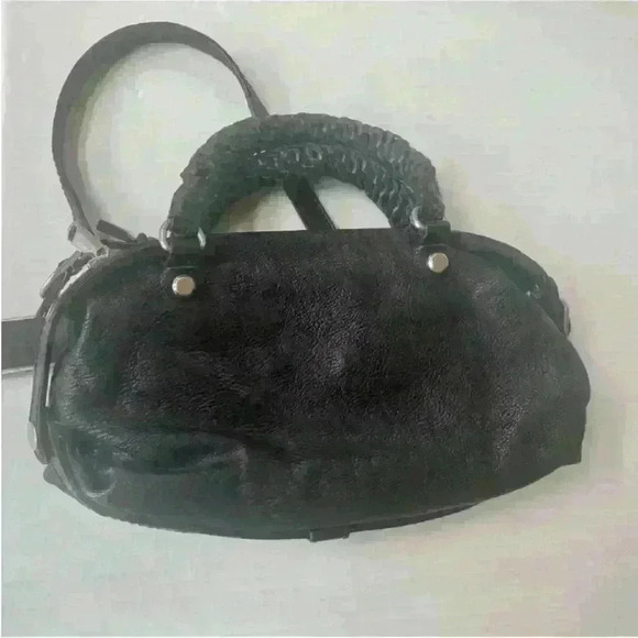 Gryson "Elissa" Black Leather Bag EUC! - Picture 5 of 10